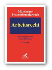 Prozessformularbuch Arbeitsrecht Herausgeber Ulrich Zirnbauer Mitautor Dr. Niloufar Hoevels Fachanwälte für Arbeitsrecht